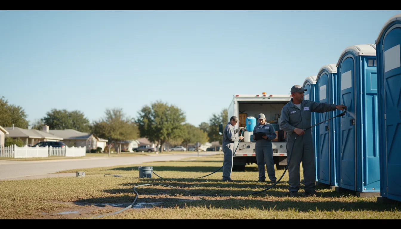 Long-Term Portable Toilet Rental in Julian, NE near me